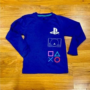 Boy’s Play Station Long Sleeve Graphic Tee - Size M